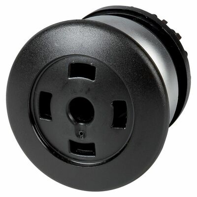 Eaton Pilzdrucktaste schwarz,blanko M22-DP-S-X-GVP