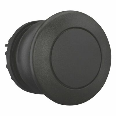 Eaton Pilzdrucktaste schwarz,blanko M22S-DP-S