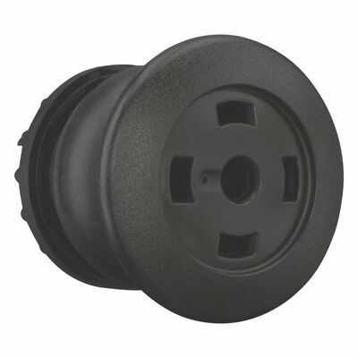 Eaton Pilzdrucktaste schwarz,blanko M22S-DP-S-X
