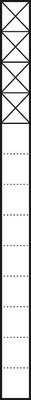 Siedle&Söhne Kommunikations-Stele 1,3m weiss 4Mod KSF 613-4 W