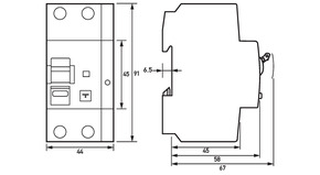 Doepke FI-/LS-Kombination DRCBO4C32/0,30/1N-B+