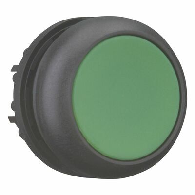 Eaton Drucktaste flach,gn,rast.,blank M22S-DR-G