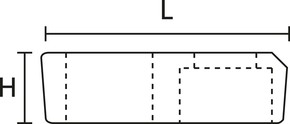 HellermannTyton Befestigungssockel FH18-N66-NA-D1