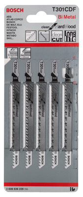 Bosch Power Tools PRO Hardwood clean T301CDF Stichsägeblatt 117 2608636229