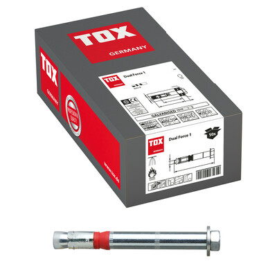 TOX-Dübel-Techn. Schwerlastanker DualForce 1 10/10 KT