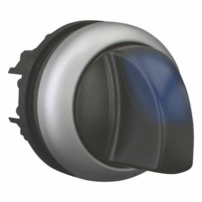 Eaton Leuchtwahltaste m.Knebelg. 3 Stell.,blau M22-WRLK3-B