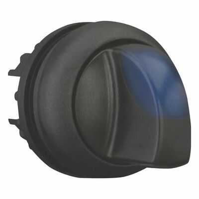 Eaton Leuchtwahltaste m.Knebelg. 3 Stell.,blau M22S-WLK3-B