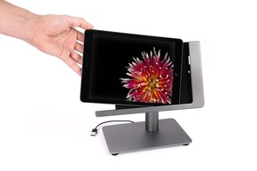 Viveroo iPad Tischständer Lack: DarkSteel 381217