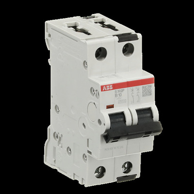ABB Stotz S&J Sicherungsautomat 25kA, 10A, 2P S302P-B10
