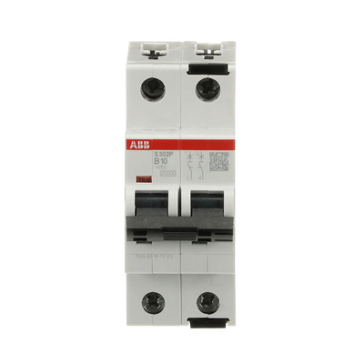 ABB Stotz S&J Sicherungsautomat 25kA, 10A, 2P S302P-B10