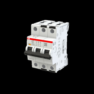 ABB Stotz S&J Sicherungsautomat 25kA, 6A, 3P S303P-K6