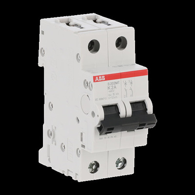 ABB Stotz S&J Sicherungsautomat 10kA, 2A, 2P S202MT-K2