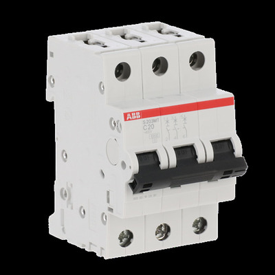 ABB Stotz S&J Sicherungsautomat 10kA, 20A, 3P S203MT-C20