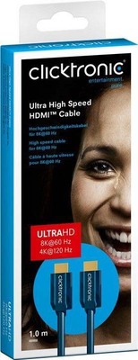 Clicktronic Ultra HighSpeed HDMI Kabel 2m,TypA,f.4K/8K 40990