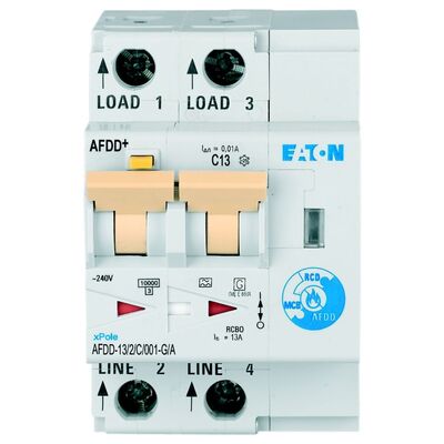 Eaton Brandschutzschalter 2p,C,13A,10mA,TypG/A AFDD-13/2/C/001-G/A