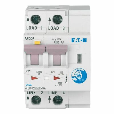 Eaton Brandschutzschalter 2p,C,32A,30mA,TypG/A AFDD-32/2/C/003-G/A
