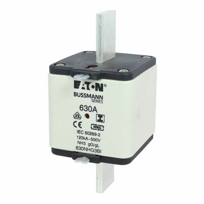 Eaton Sicherungseinsatz 630 A, AC 500 V 630NHG3BI