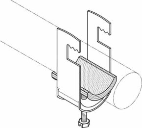 PohlCon (Puk) Kabelschelle 8-12mm 12 U-IW