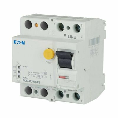 Eaton Digitaler FI-Schalter 40A,2p,30mA,TypG/B FRCdM-40/2/003-G/B