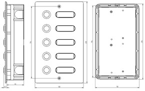 Grothe Etagenplatte V2A 405 ETA 405 V2A UP