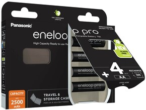 Hückmann Akku Mignon AA eneloop 2500mAh BK-3HCDEC4BE(VE4)