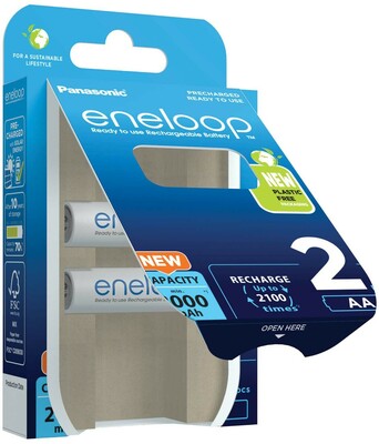 Hückmann Akku Mignon AA eneloop 2000mAh BK-3MCDE/2BE(VE2)