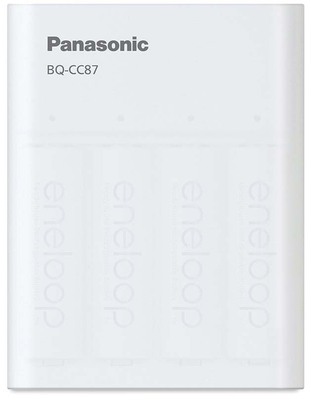 Hückmann Ladegerät BQ-CC87 eneloop inkl. 4xAA 2000mAh K-KJ87MCD40USB