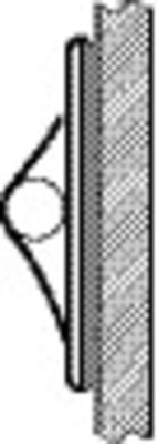 HellermannTyton Befestigungssockel SAC1-ST-WH-C1