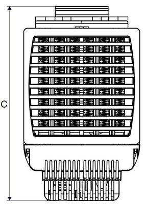 Pfannenberg Heizgebläse 230AC, 200W FLH 250 #17025010007