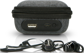 LENCO Bluetooth-Kopfhörer IPX4,m.Magnetverschl EPB-160BK Black