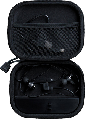 LENCO Tragetasche m.Powerbank f. Kopfhörer PBC-20 Grey