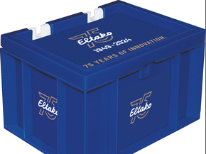 Eltako Eurobehälter Scharnierdeckel 230V EBOX75/10+1-EUD61NPL