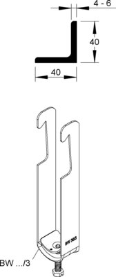 Niedax Bügelschelle BW 14/3