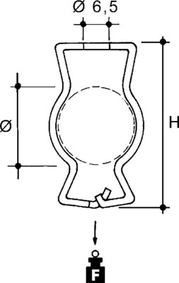Niedax Rohrbefestigung GM-3240