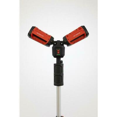 AccuLux Arbeitsstrahler ausziehbar Flutlicht a. Dreifuß AccuLux WL 6000 LED