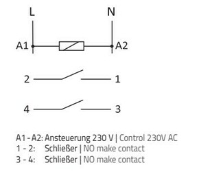 Eberle Controls Inst.-Relais IR 490 72 N