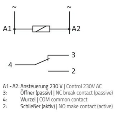 Eberle Controls Inst.-Relais IR 490 74 N