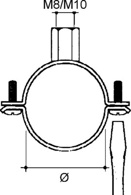 Niedax Rohrbefestigung PB-7580