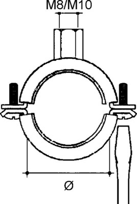 Niedax Rohrbefestigung PCS-99105