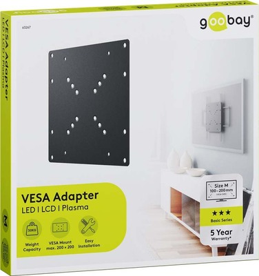 Goobay VESA-Adapter f.TV-Wandhalterung 63267