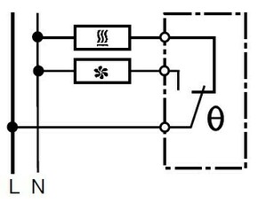 Pfannenberg Thermostat Wechsler,20-80C,3K FLZ 510 #17105000004