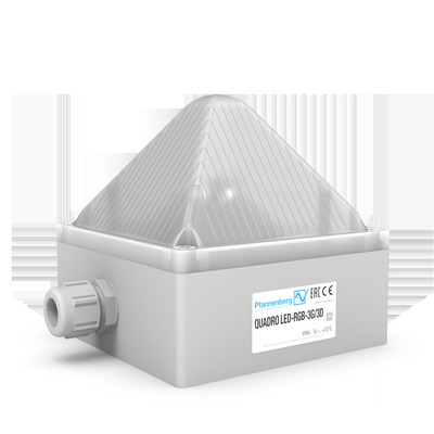 Pfannenberg LED-Leuchte 12-48DC,8cd,IP66/67 QUADRO LED-RGB3G3DLV