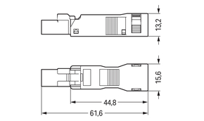 WAGO GmbH & Co. KG Stecker 2p.,1,5qmm schwarz 890-112
