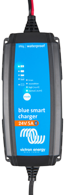 Hückmann Ladegerät BlueSmartLiFePO4 Blei 24V Victron Blue Smart IP65 24/5