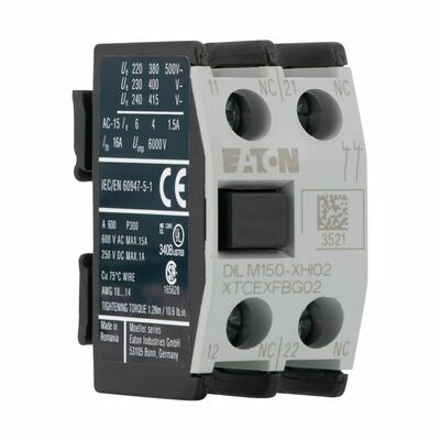 Eaton Hilfsschalterbaustein 2p. DILM150-XHI02