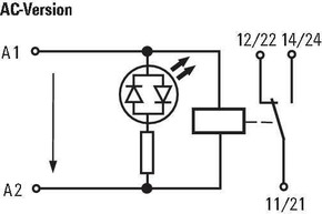 Weidmüller Relaiskoppler P m.Prüftast 230V/3,2mA AC RCIKITP230VAC1COLDPB