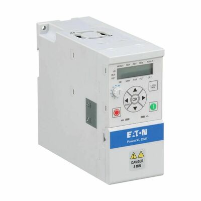 Eaton Frequenzumrichter 230 V AC, 1-phasig DM1-124D8NB-S20S-EM