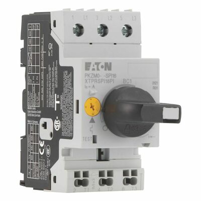 Eaton Motorschutzschalter 3-polig,Ir=6-10A PKZM0-10-SPI16/AK