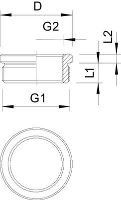 OBO Bettermann Vertr Reduktion 167 R MS PG11-7