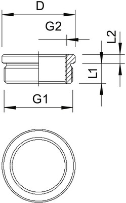 OBO Bettermann Vertr Reduktion 167 R MS PG29-16